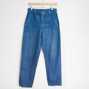 Beaton Utility Pants - Beaton Linen jeans denim painter retro 50s 60s ethical